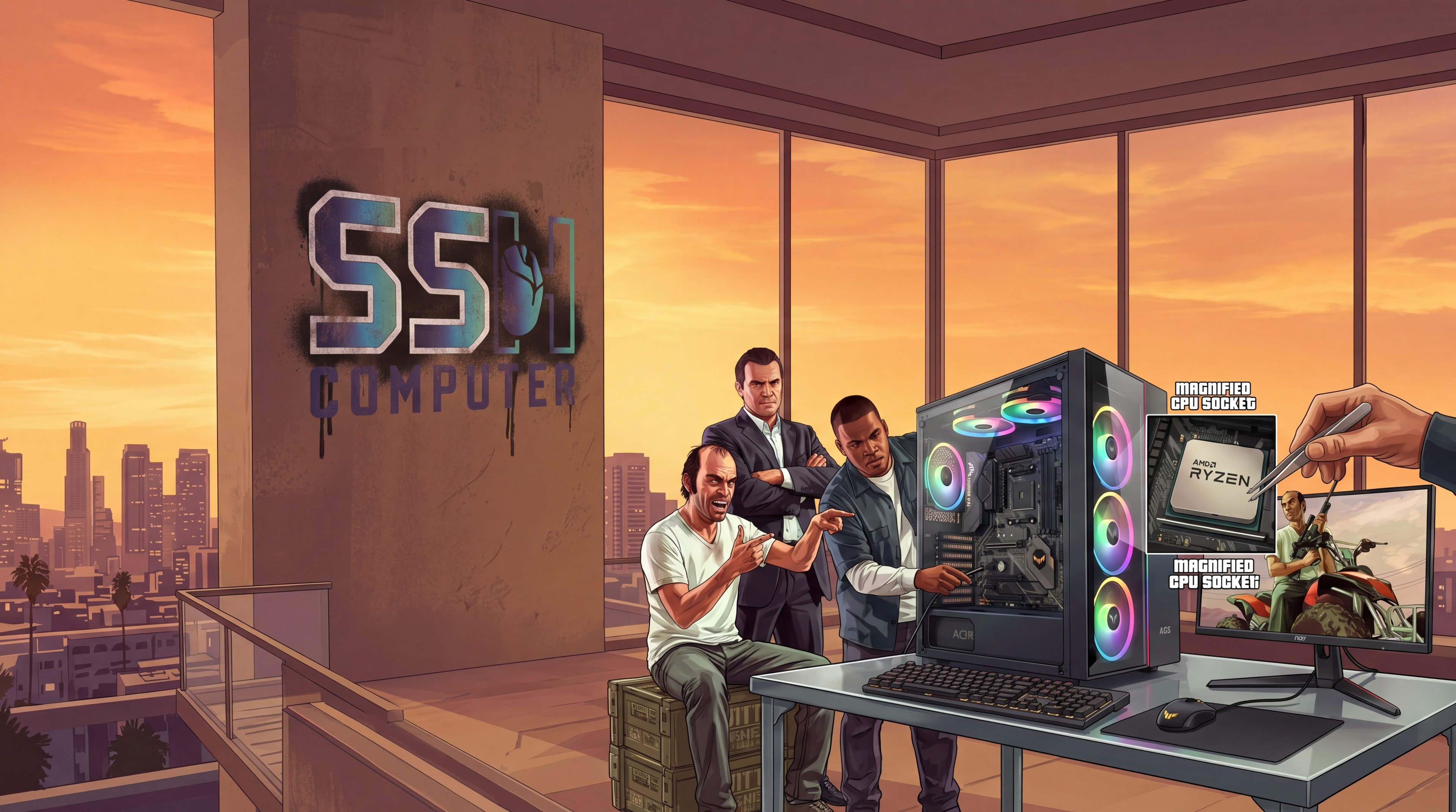 Premium PC Gaming Build — SSH Computer