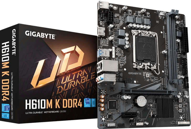 Gigabyte H610M-K — vue 1