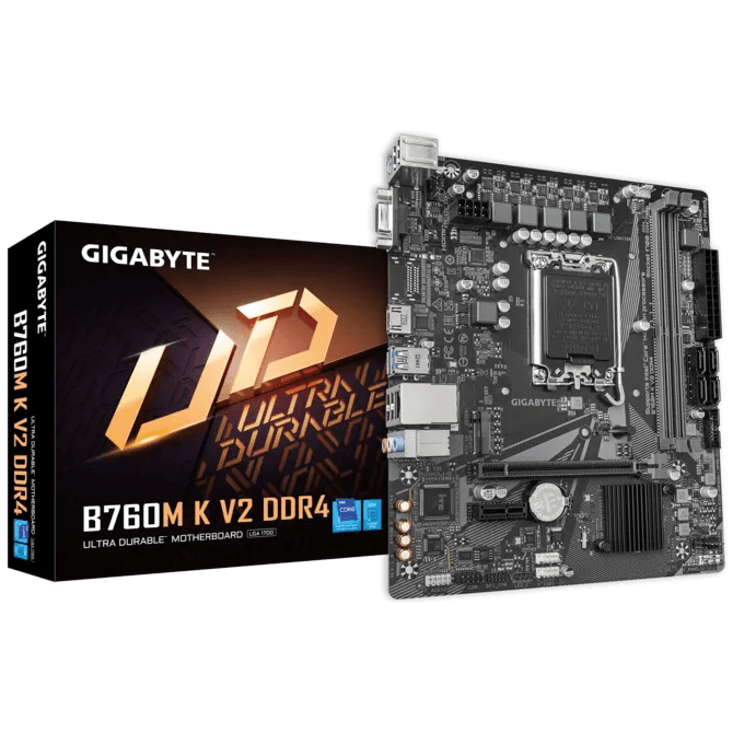 Gigabyte B760M K V2 DDR4 — vue 1