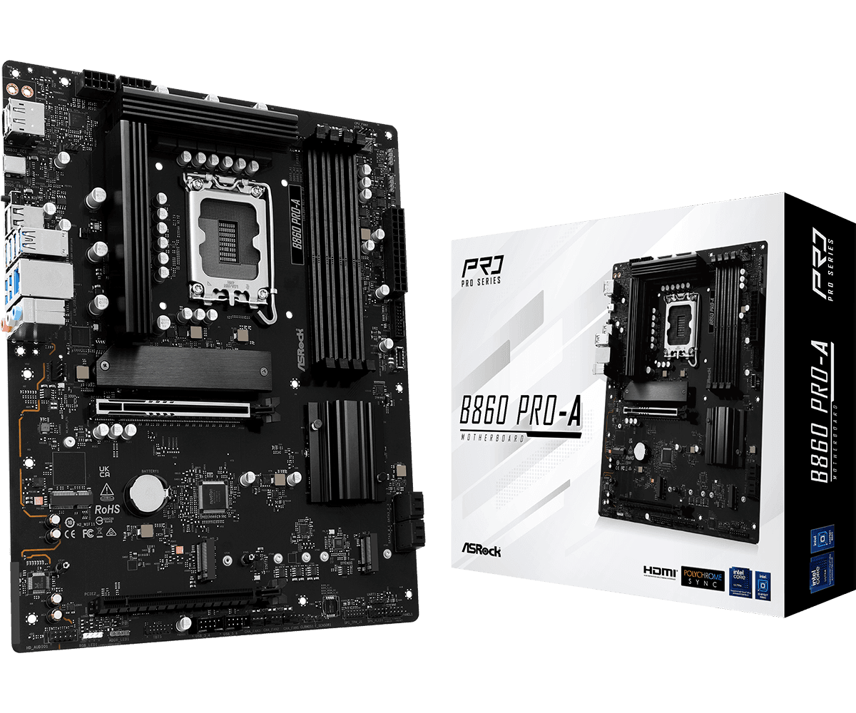 Asrock B860 PRO-A — vue 1