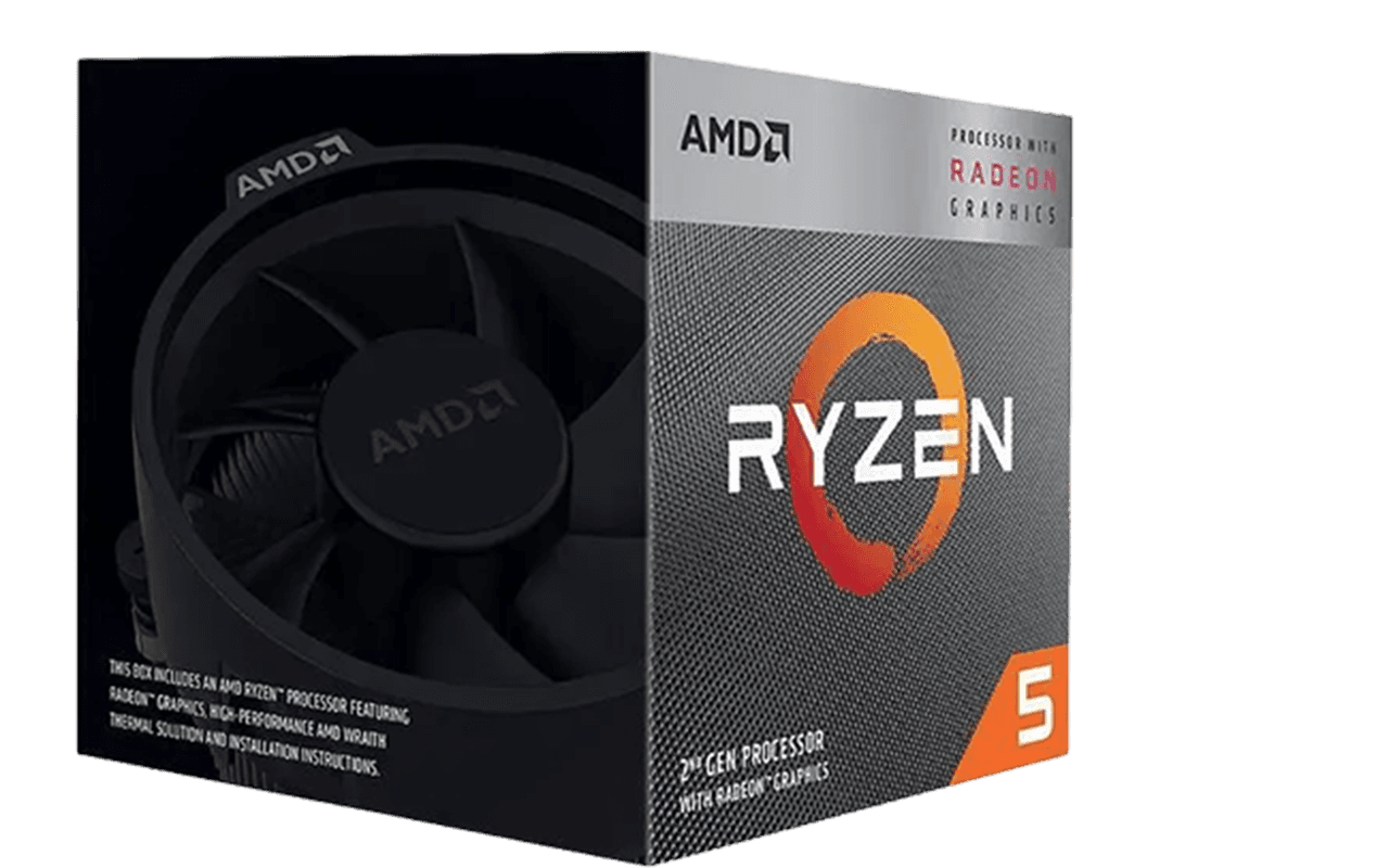 Ryzen 5 3400G BOX — vue 1