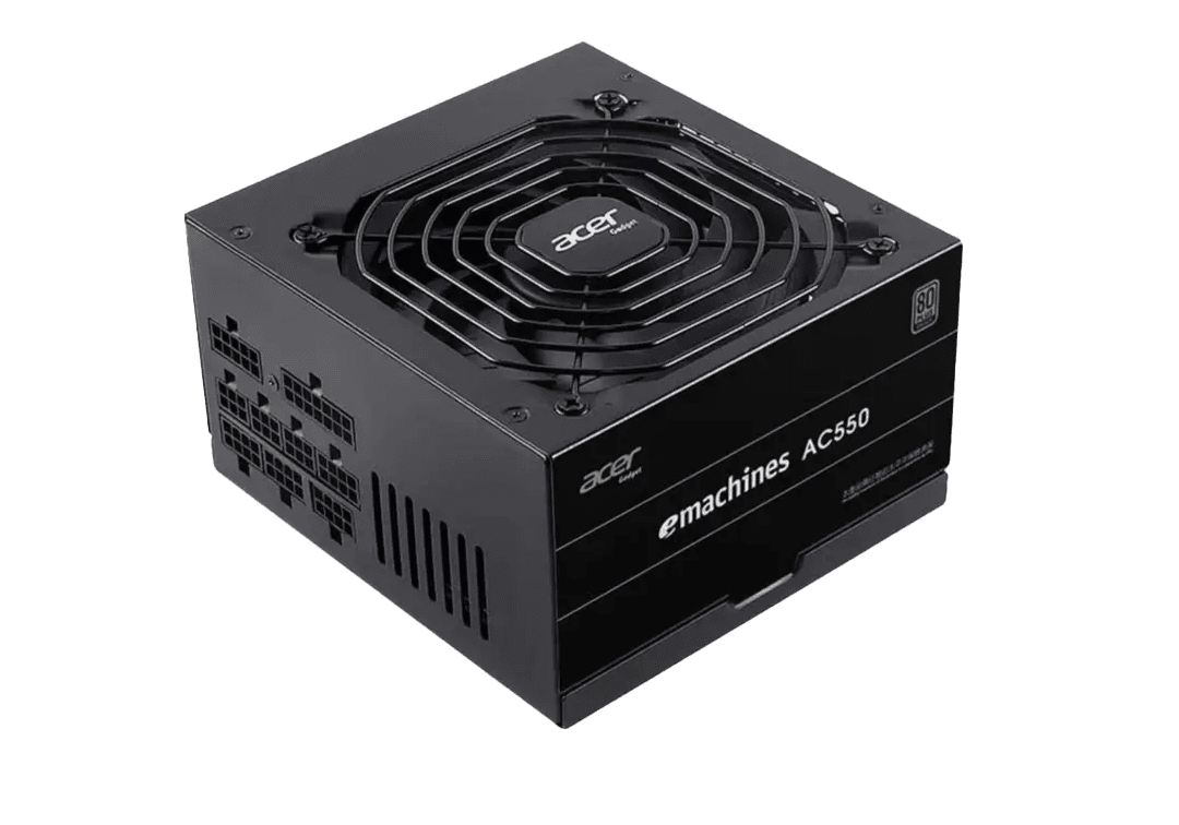 ALIMENTATION ACER 550W 80+BRONZE BLACK — vue 1