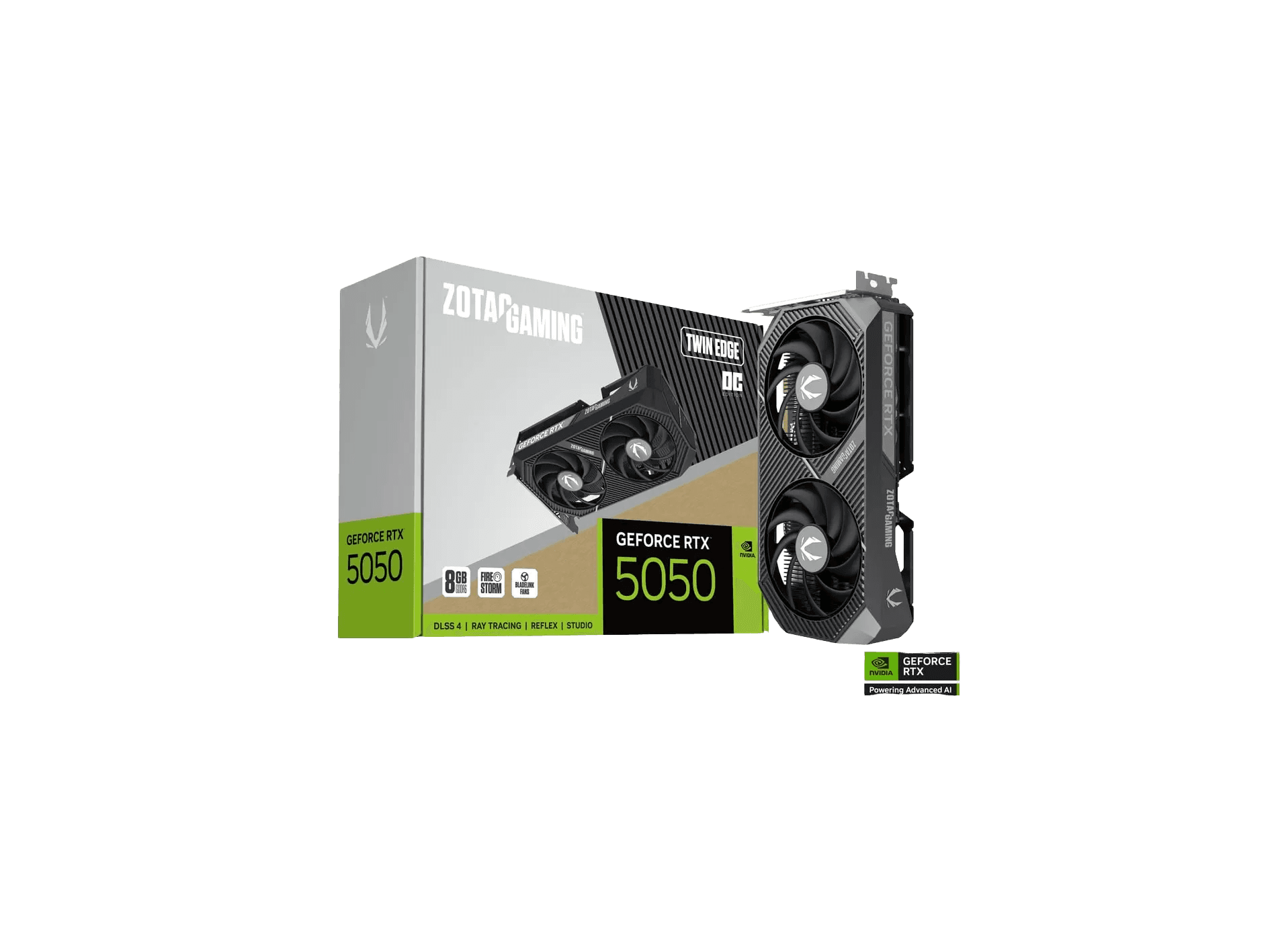 ZOTAC GAMING GEFORCE RTX 5050 8VRAM TWIN EDGE OC — vue 1