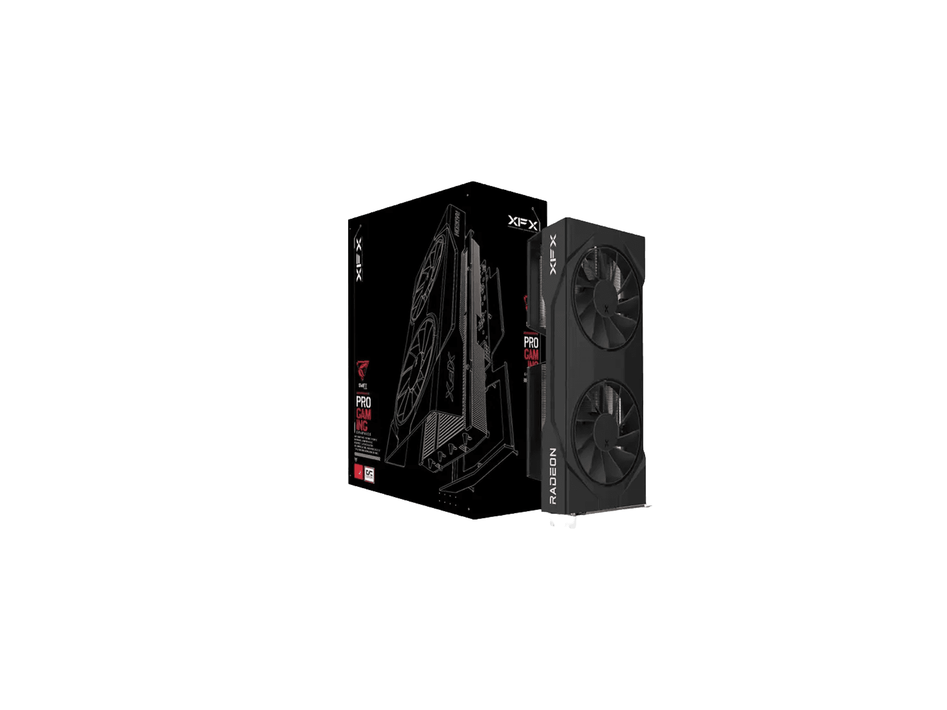 XFX SWIFT RX 9060 XT 16 VRAM OC EDITION — vue 1