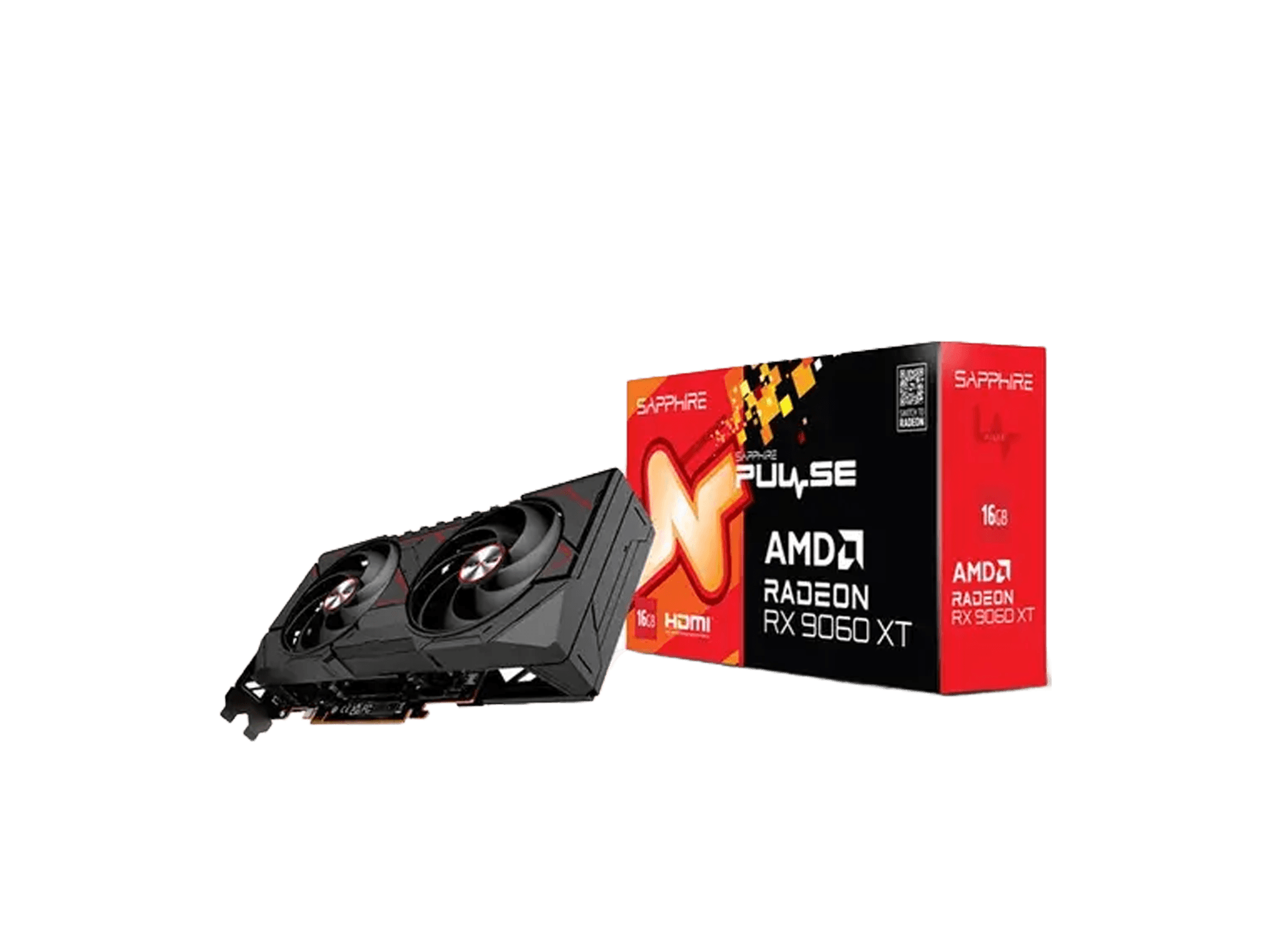 SAPHIRE PULSE RX9060 XT 16VRAM OC EDITION — vue 1