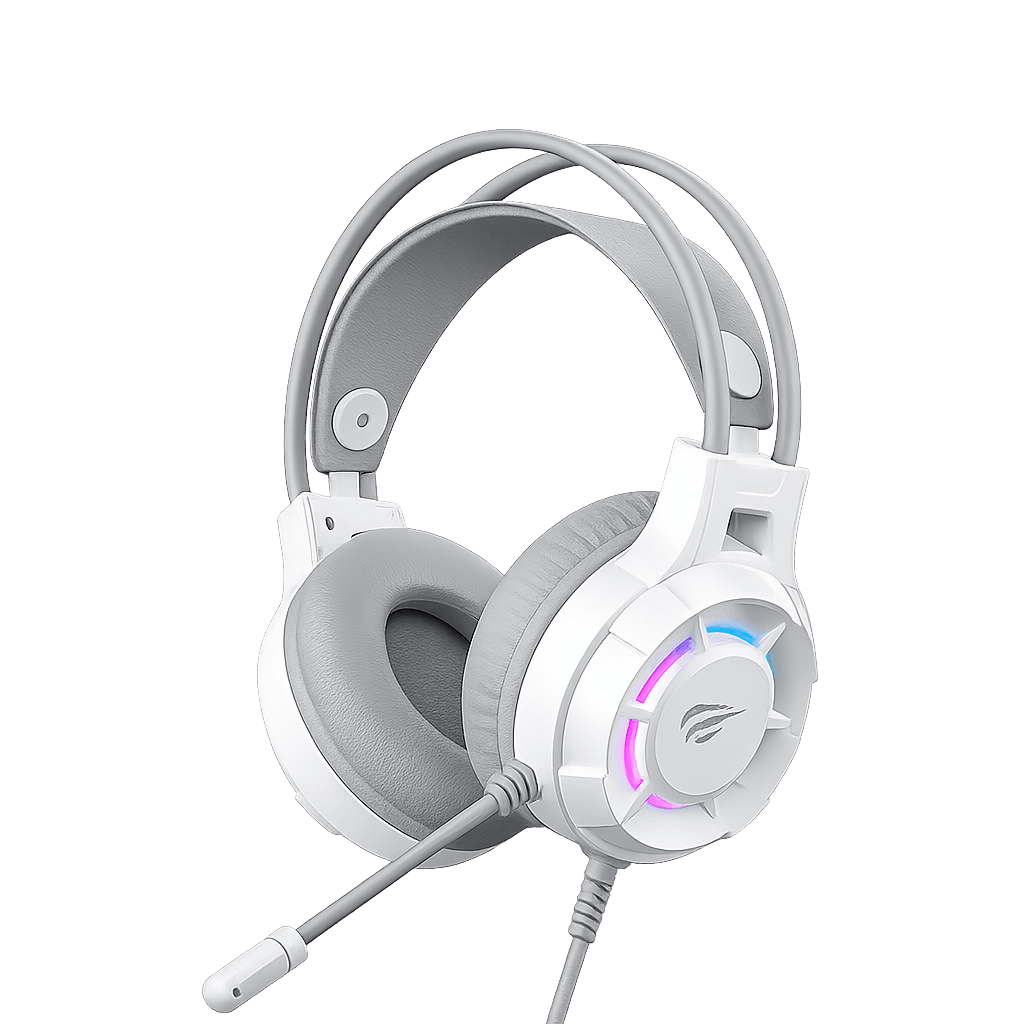 HAVIT Gaming Headphones H2049d 3.5mm White — vue 1