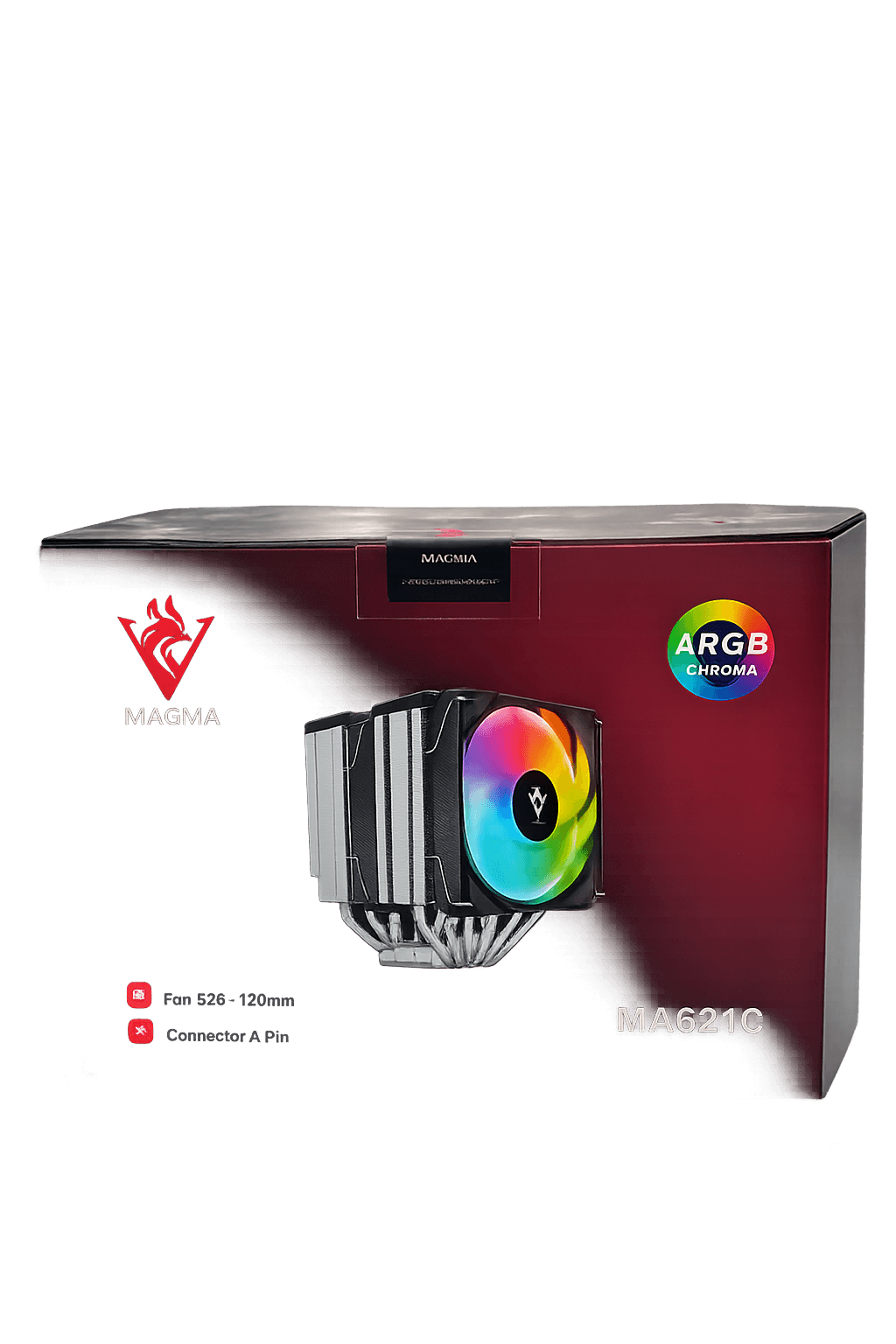 Magma MA621A ARGB CPU Cooler — vue 1