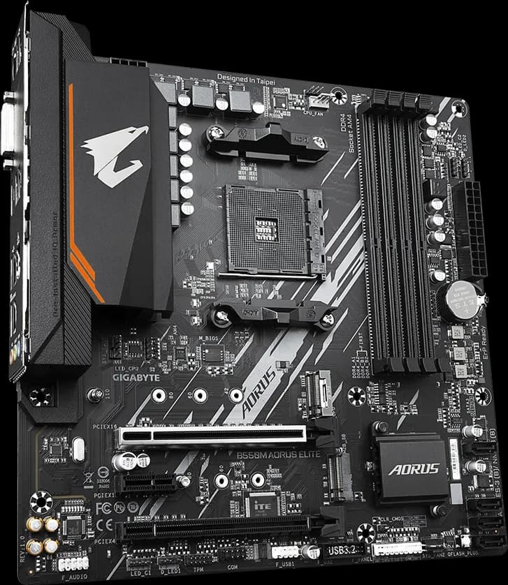 B550M AORUS ELITE — vue 1